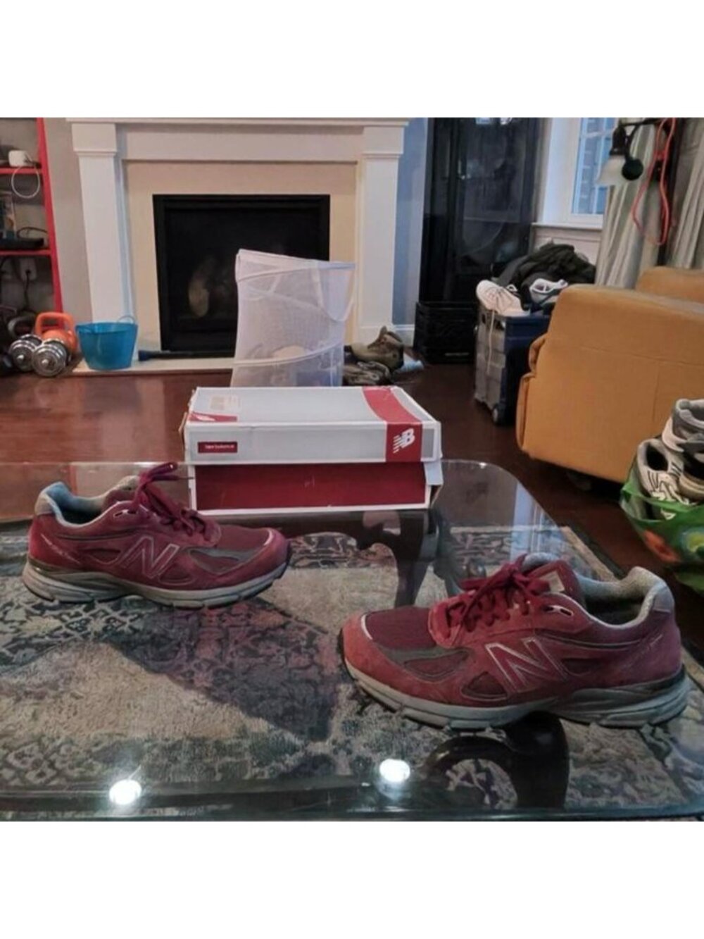 New Balance 990v4 Made in USA M990GU4 Burgundy - US 9.5D